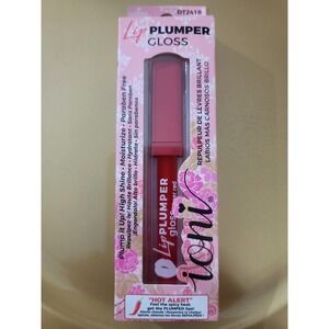 Ioni Cosmetics Lip Plumper Gloss Sheer Red DT2418‎ High Shine Moisturizing New